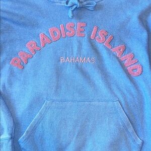 Paradise Island Bahamas Blue Hoodie